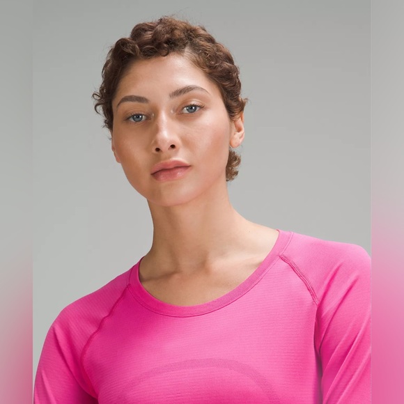 Lululemon Swiftly Tech Long Sleeve Shirt 2.0 Race Length Sonic Pink SNCP - Picture 4 of 8